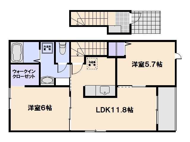 パルハーモニーⅡ 間取り