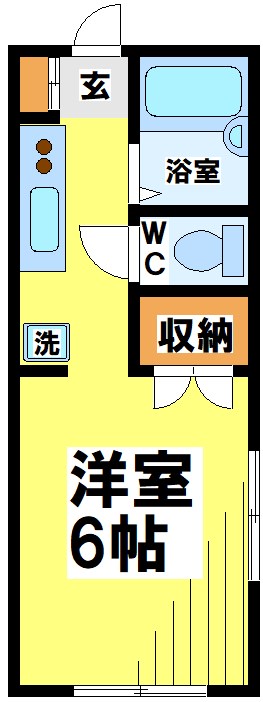 ロウエル調布　(弊社専任) 間取り