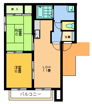 鳳鳴の杜　壱番館 間取り