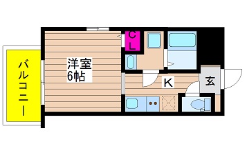 ブライトエビス 間取り