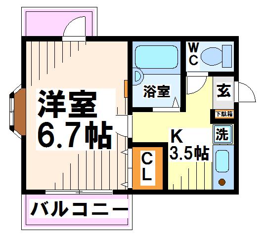 アベニュートミタ 間取り