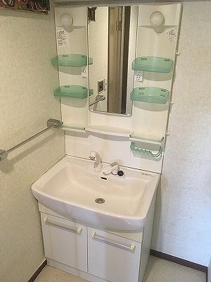 中野区江原町3丁目楽器可(グランドピアノ・弦・木管楽器・声楽)マンション 洗面所