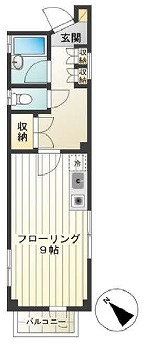 調布市西つつじケ丘3丁目楽器可（ピアノ・弦管打楽器・声楽）マンション 間取り