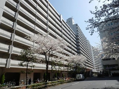 港区芝浦4丁目楽器可(ピアノ・弦管打楽器・声楽)マンション 外観