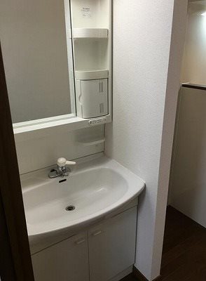 練馬区旭丘1丁目楽器可(グランドピアノ・弦楽器)マンション 洗面所