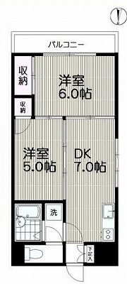 世田谷区上馬1丁目楽器可（ピアノ・弦楽器）マンション 間取り