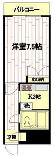 練馬区小竹町1丁目楽器可（ピアノ・弦楽器・声楽）マンション 間取り