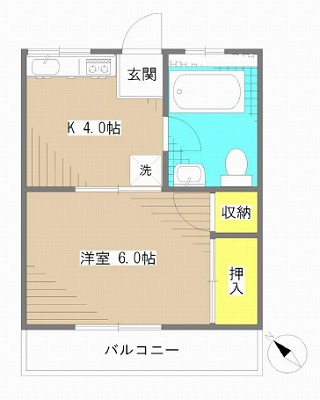 練馬区氷川台4丁目楽器可（アップライトピアノ・弦楽器）マンション 間取り