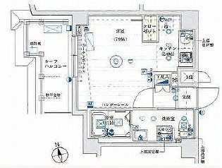 品川区南大井5丁目楽器可(ピアノ・弦楽器)マンション 間取り
