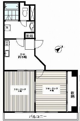 豊島区目白5丁目楽器可(ピアノ・弦楽器)マンション 間取り