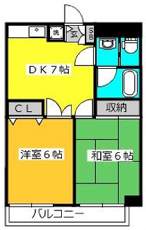 三鷹市下連雀4丁目楽器可（ピアノ）マンション 間取り