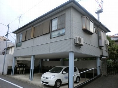 国立市中2丁目楽器可(ピアノ・弦)アパート 外観