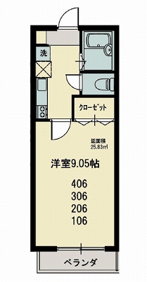 和光市中央1丁目楽器可（ピアノ・弦楽器）マンション 間取り