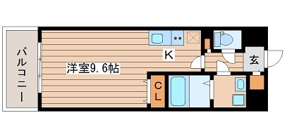 コンフォリア京町堀 間取り