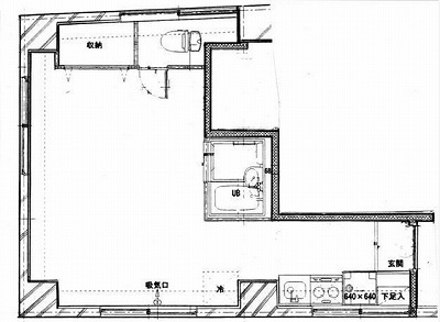 大田区鵜の木1丁目楽器可（ピアノ・弦楽器・声楽）マンション 間取り