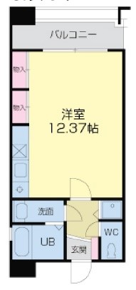 フォレステージュ靭公園 間取り