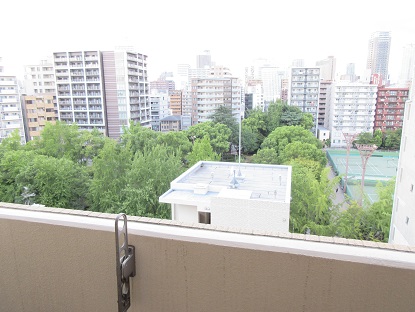 フォレステージュ靭公園 ベランダ