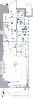 墨田区立川4丁目楽器可（ピアノ・弦楽器）分譲マンション 間取り