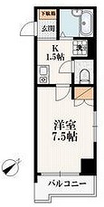 練馬区豊玉上1丁目楽器可（ピアノ・弦管打楽器・声楽）マンション 間取り