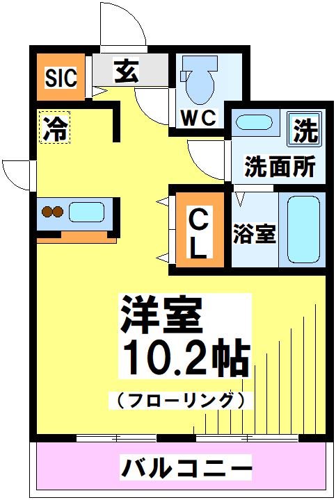 ルポゼ調布 間取り