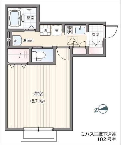 ミハス三鷹の森 間取り