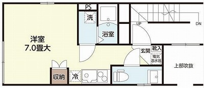 板橋区板橋3丁目楽器可（ピアノ・弦楽器・声楽）マンション 間取り