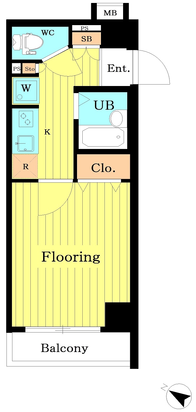 ソアブール世田谷上馬 間取り図