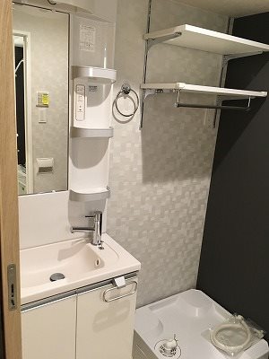 練馬区栄町27番楽器可(防音・弦・木管楽器・声楽)マンション 洗面所