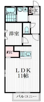 ポプラ俱楽部23 間取り