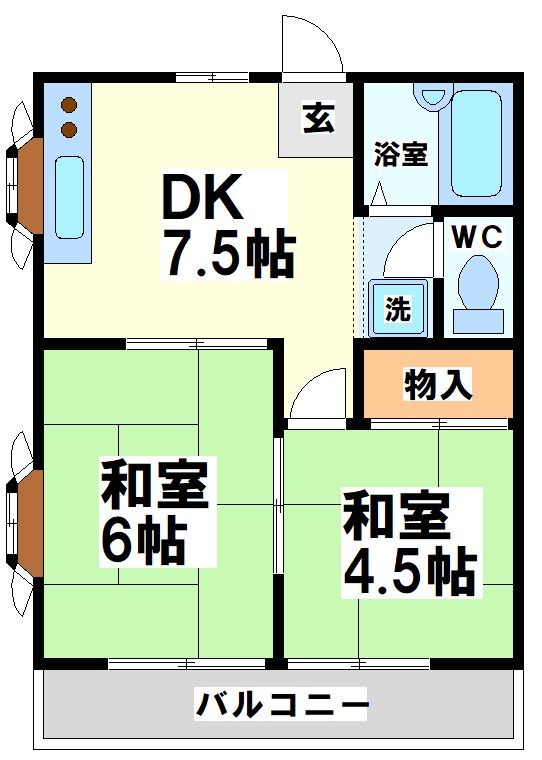 レイクサイド善福寺 間取り