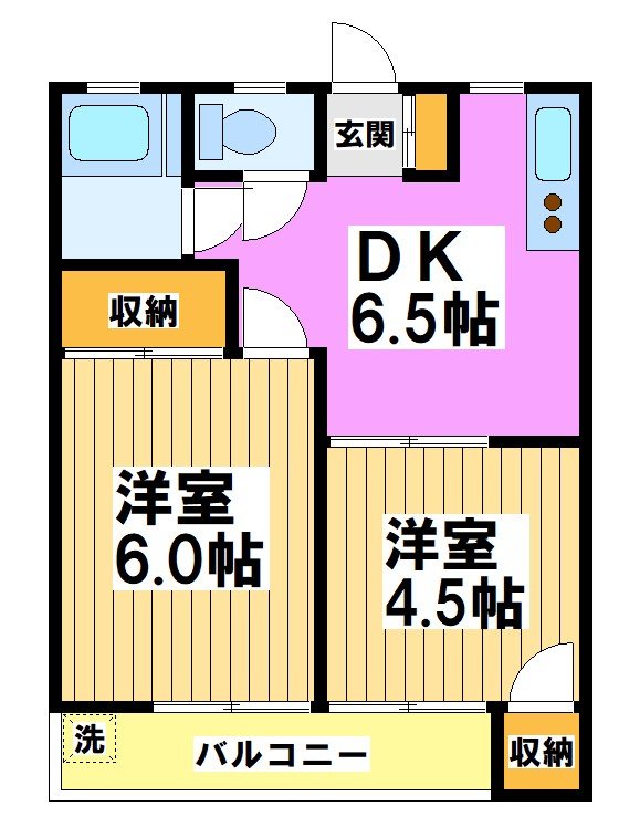 桔梗ハウス 間取り