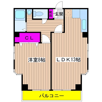 大阪府大阪市西区京町堀３丁目 間取り