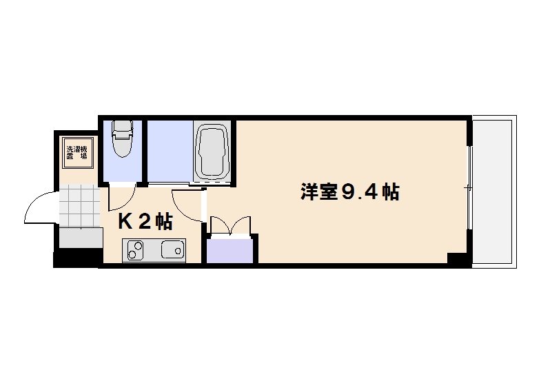 Wing STK 702号室 間取り