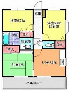 練馬区氷川台4丁目楽器可(防音・グランドピアノ・弦楽器)マンション 間取り