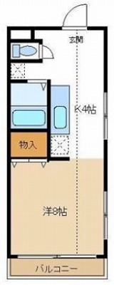 練馬区氷川台3丁目楽器可（ピアノ・弦・管打楽器・声楽）マンション 間取り