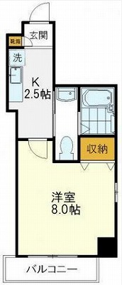 国立市中1丁目楽器可(グランドピアノ・弦・管楽器・声楽)マンション 間取り
