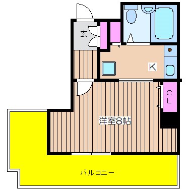 大阪府大阪市西区阿波座２丁目 間取り