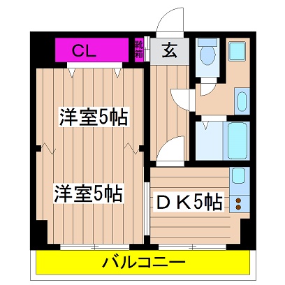 大阪府大阪市西区江戸堀２丁目 間取り