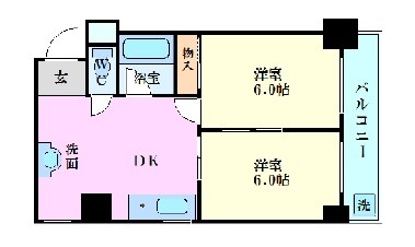 大阪府大阪市西区北堀江３丁目 間取り