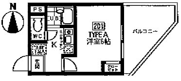 板橋区桜川3丁目楽器可(ピアノ・弦楽器)デザイナーズマンション 間取り