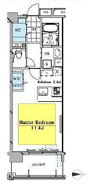 足立区新田3丁目楽器可（アップライトピアノ）マンション 間取り