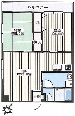 台東区上野桜木1丁目楽器可（グランドピアノ・弦管楽器・声楽）マンション 間取り