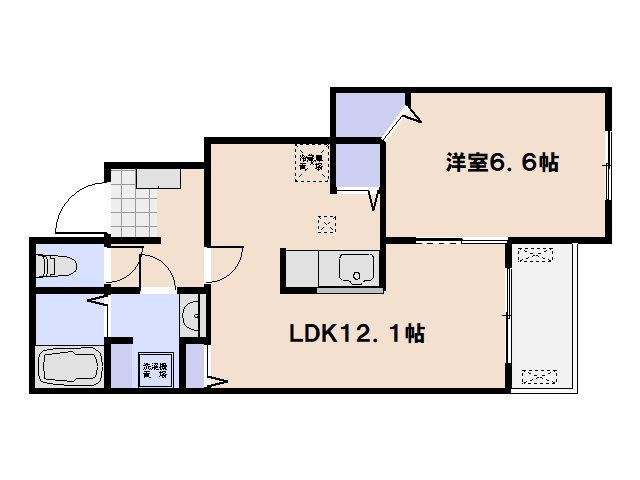 メゾン・ド・アマリリオⅡ 102号室 間取り