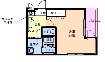 フジパレス堺東雲 間取り