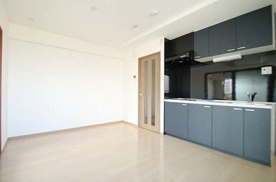 新宿区早稲田鶴巻町楽器可(防音・グランドピアノ・弦・管楽器・声楽)マンション キッチン