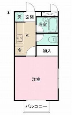 練馬区貫井1丁目楽器可(防音・ピアノ・弦・管楽器・声楽)アパート 間取り