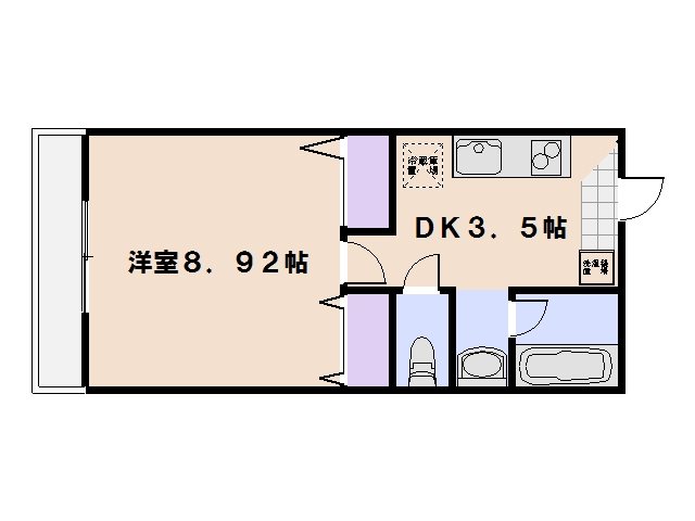 サザン27前川ビル 間取り図