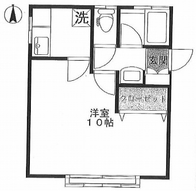 さいたま市中央区本町東4丁目楽器可（ピアノ）アパート 間取り