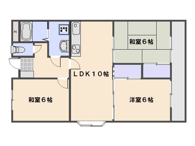 パールハイツSUMIDA 間取り