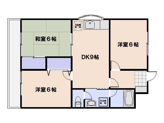 メゾン隅の浜 間取り図